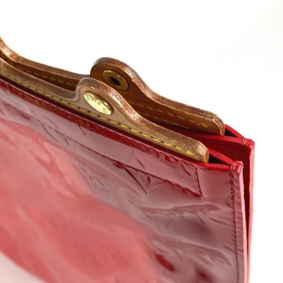 LOUIS VUITTON M91078 MonogramVernis Stanton Tote Bag Vertical Hand Bag - Picture 8 of 16